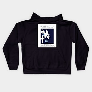 Henri Matisse Papiers Découpés Exhibition poster Kids Hoodie